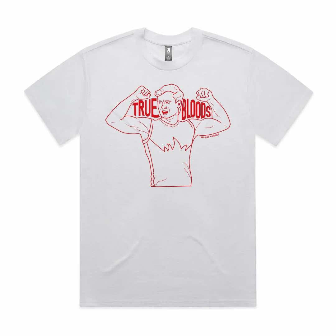 Heens. Genuine A Grader Tee (outline)